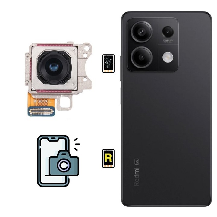 Cambiar Cámara Trasera Xiaomi Redmi Note 13 Pro 5G