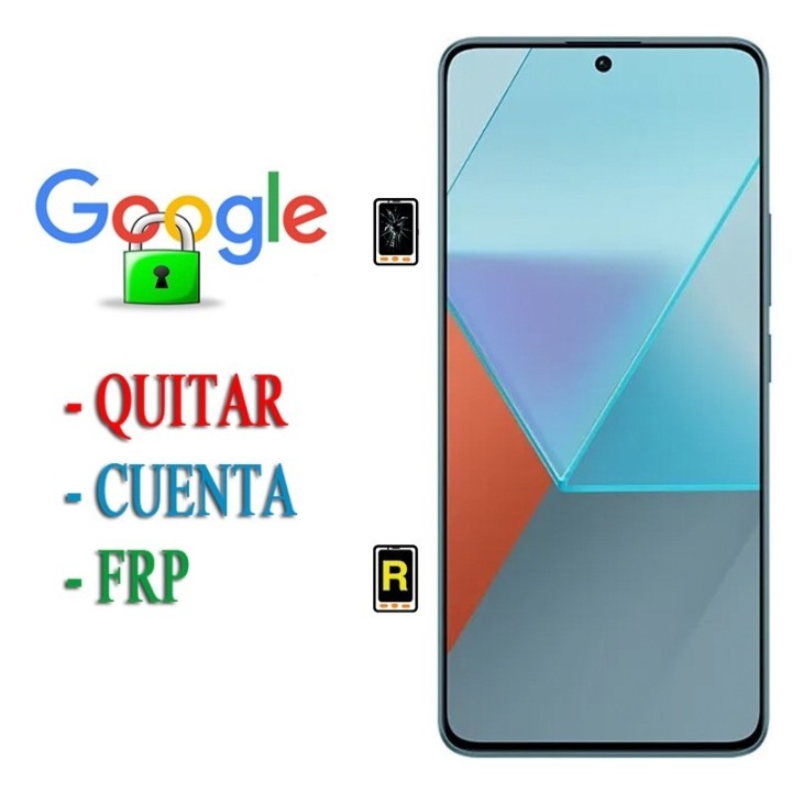 Eliminar Contraseña y Cuenta Google Xiaomi Redmi Note 13 Pro 5G