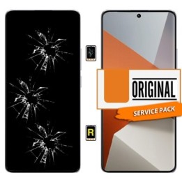 Cambiar Pantalla Xiaomi Redmi Note 13 Pro Plus 5G Original Con Marco