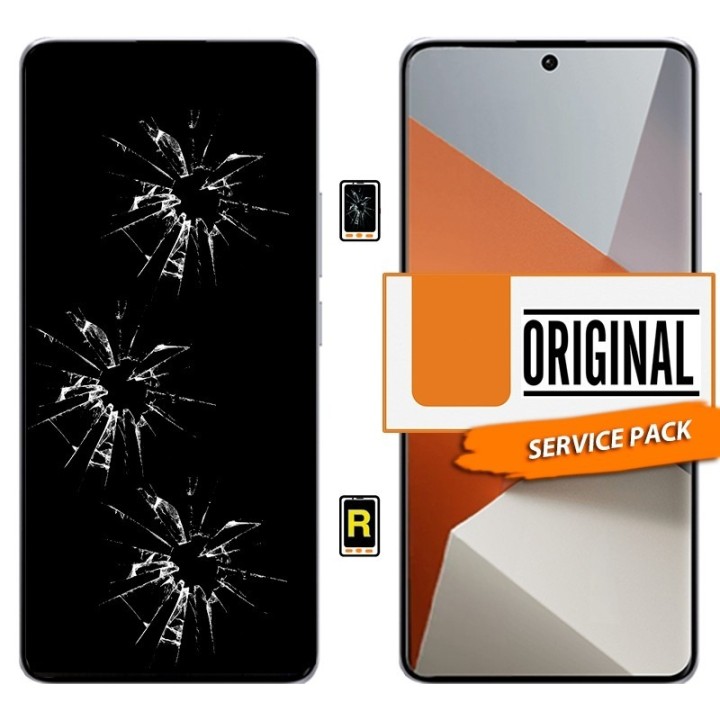 Cambiar Pantalla Xiaomi Redmi Note 13 Pro Plus 5G Original Con Marco