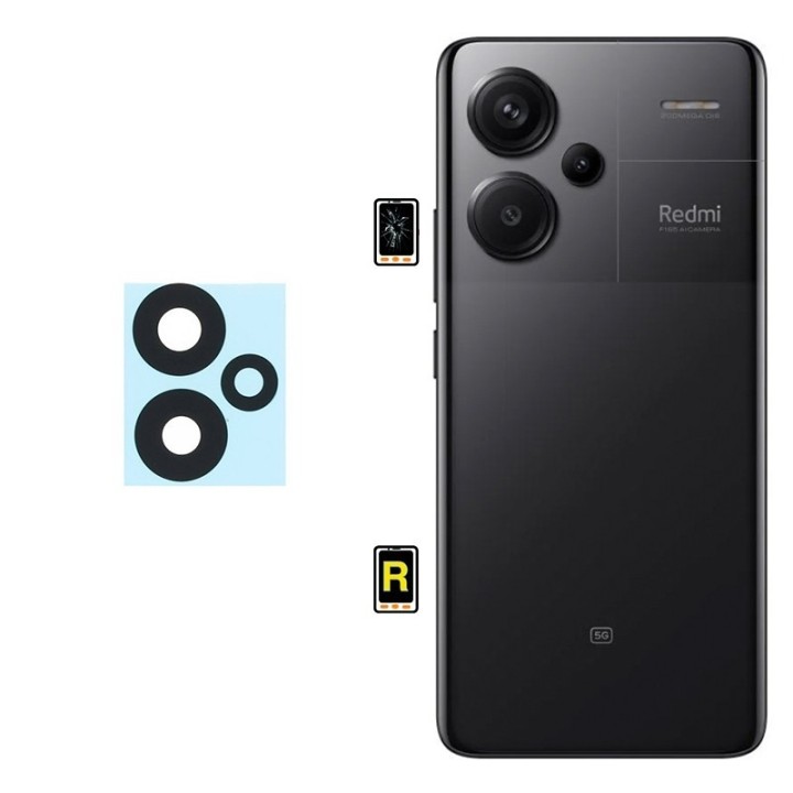 Cambiar Cristal Cámara Trasera Xiaomi Redmi Note 13 Pro Plus 5G