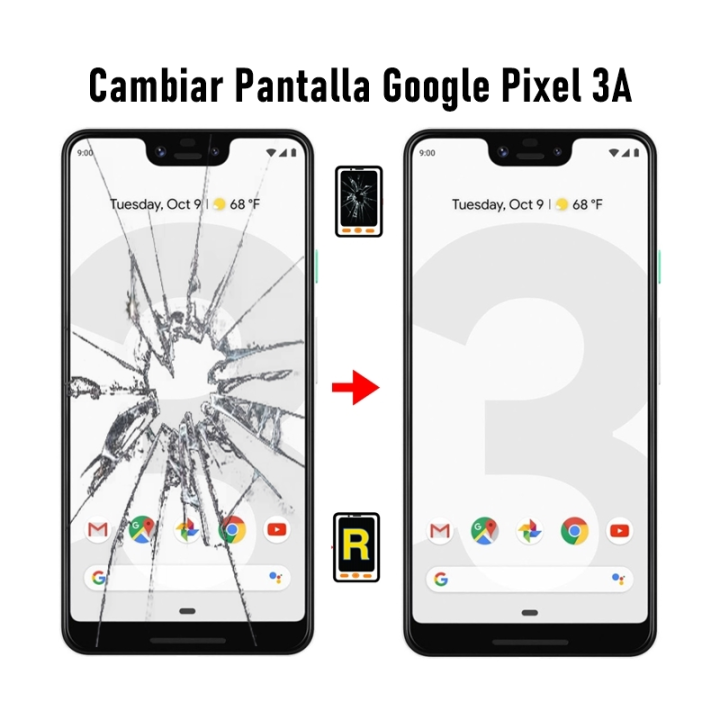 Cambiar Pantalla Google Pixel 3A Original
