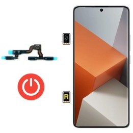 Cambiar Botón de Encendido Xiaomi Redmi Note 13 Pro Plus 5G