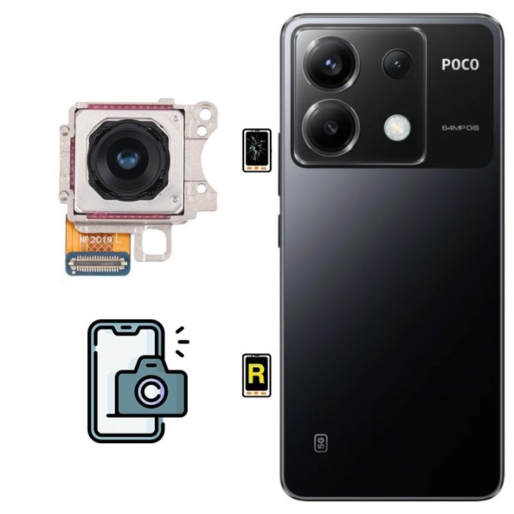 Cambiar Cámara Trasera Xiaomi Poco X6 5G