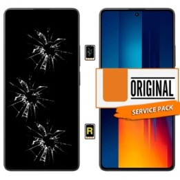 Cambiar Pantalla Xiaomi Poco M6 Pro 5G Original Sin Marco