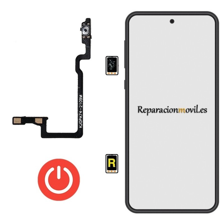 Cambiar Botón de Encendido Xiaomi Poco M6 Pro 5G