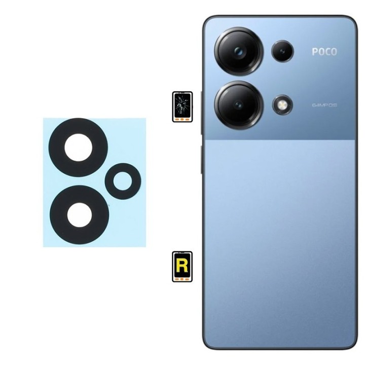 Cambiar Cristal Cámara Trasera Xiaomi Poco M6 5G