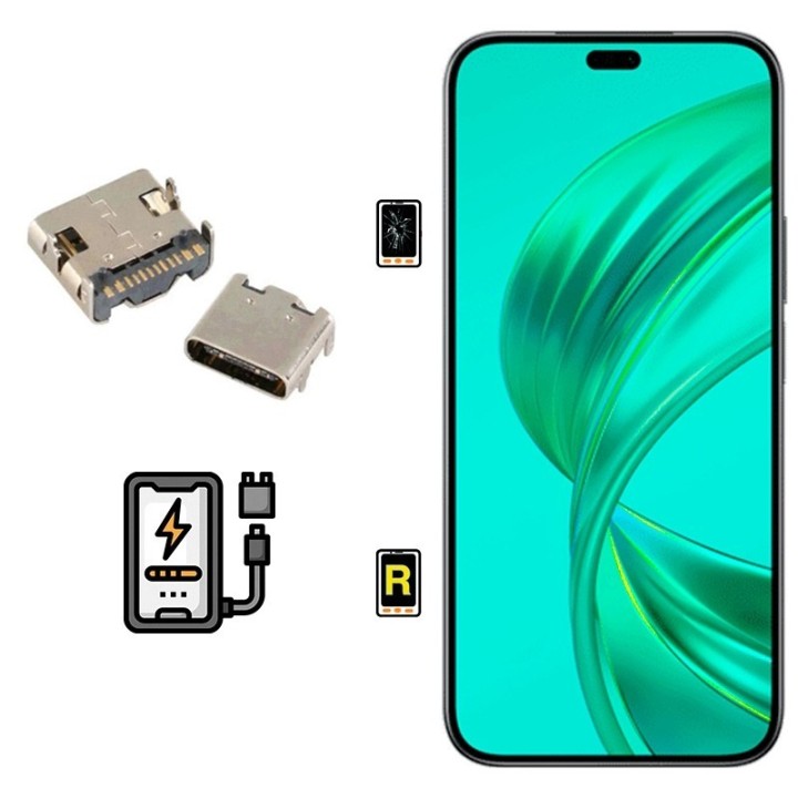 Cambiar Conector de Carga Honor X8b