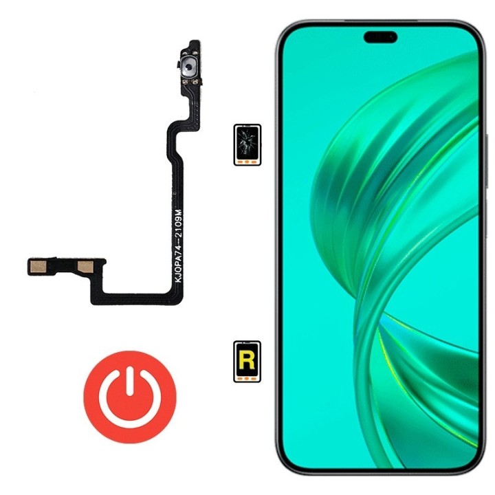 Cambiar Botón de Encendido Honor X8b