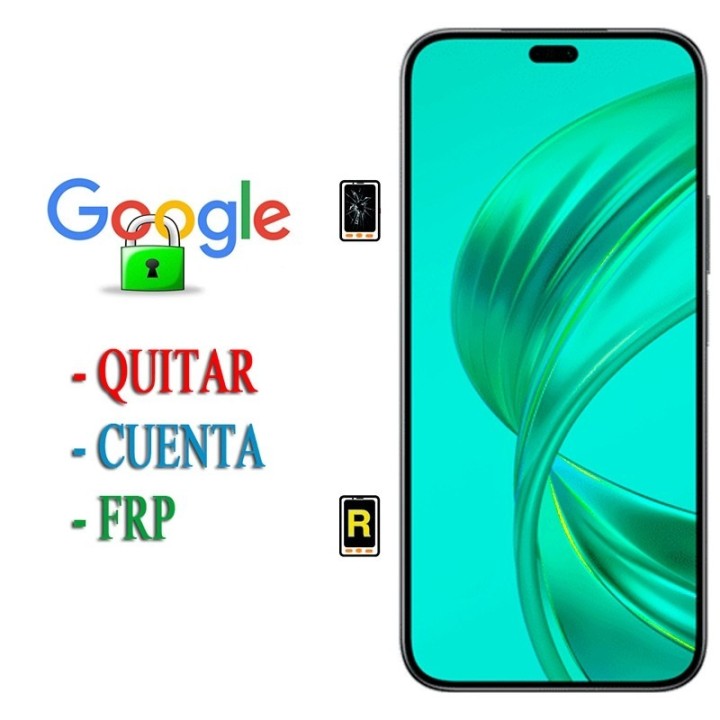 Eliminar Contraseña y Cuenta Google Honor X8b