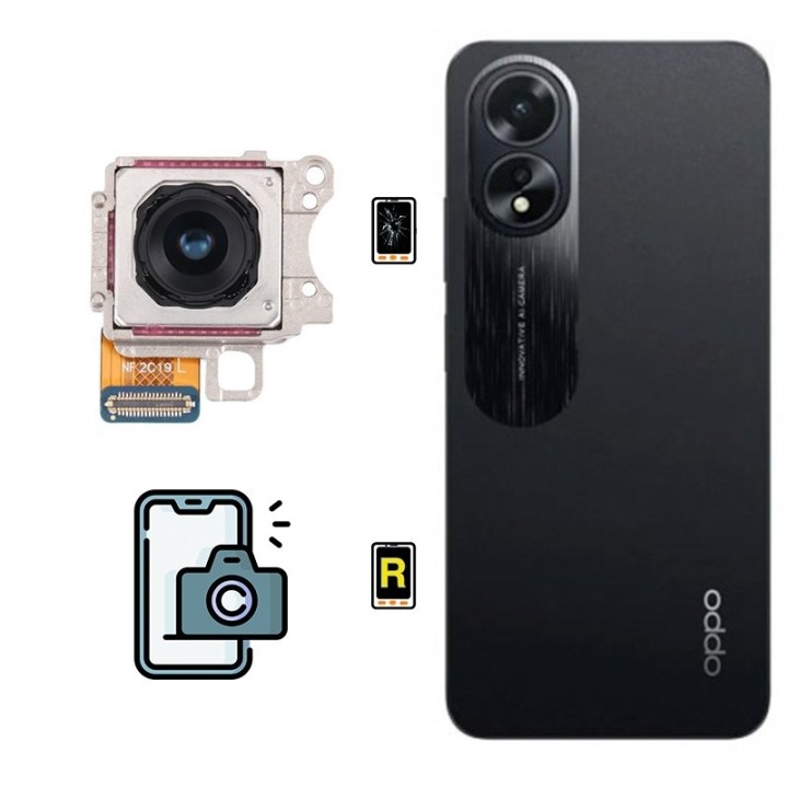 Cambiar Cámara Trasera Oppo A58 4G