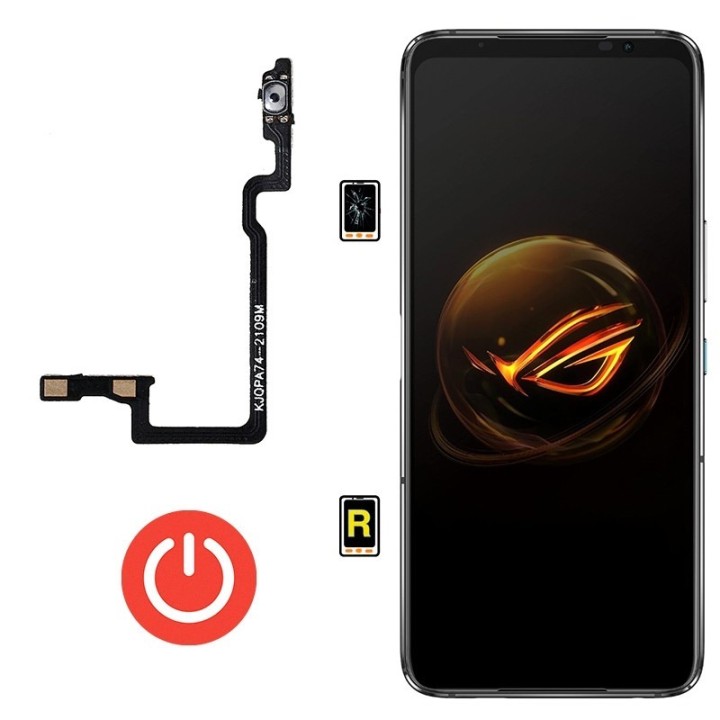 Cambiar Botón de Encendido Asus ROG Phone 8 Pro