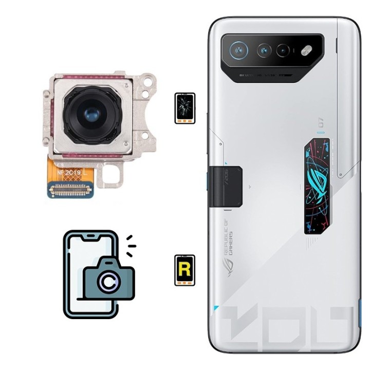 Cambiar Cámara Trasera Asus ROG Phone 7 Ultimate