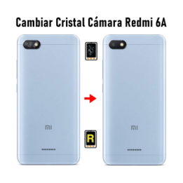 Cambiar Cristal Cámara Redmi 6A