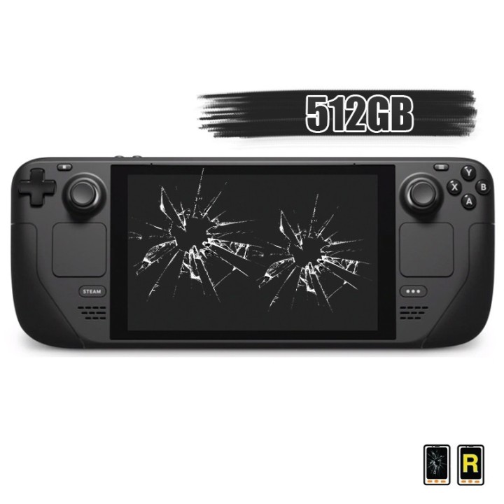 Cambiar pantalla Steam Deck 512GB