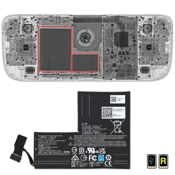 Cambiar Batería Steam Deck