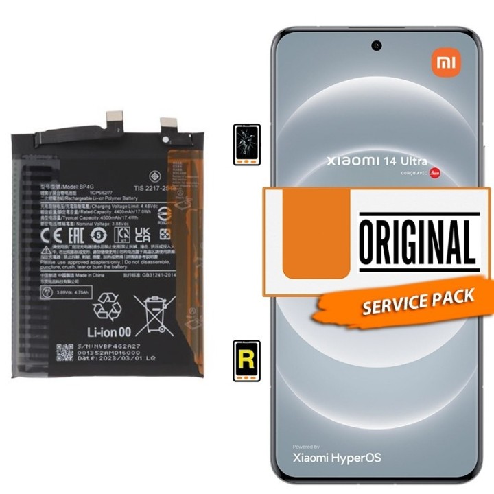 Cambiar Batería Xiaomi 14 Ultra Original