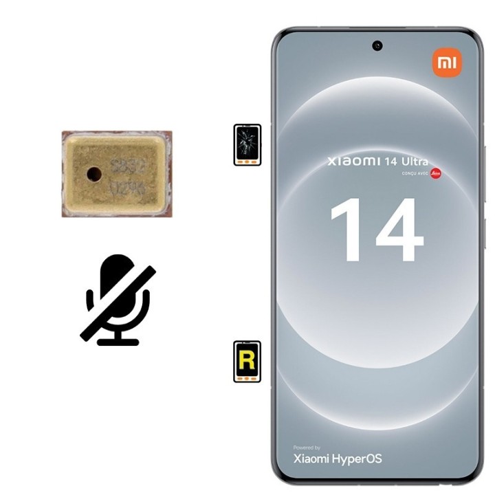 Cambiar Micrófono Xiaomi 14 Ultra