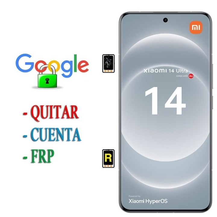 Eliminar Contraseña y Cuenta Google Xiaomi 14 Ultra
