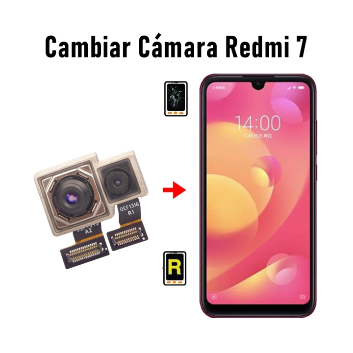 Cambiar Cámara Trasera Redmi 7 M1810F6LG