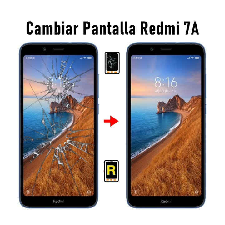 Cambiar Pantalla Redmi 7A M1903C3EC