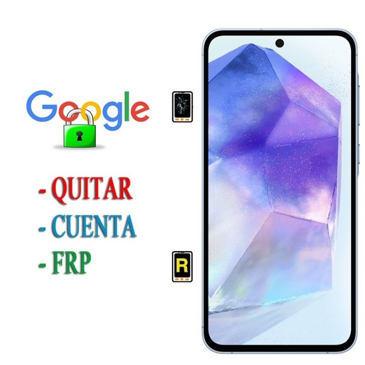 Eliminar Contraseña y Cuenta Google Samsung Galaxy A55 5G