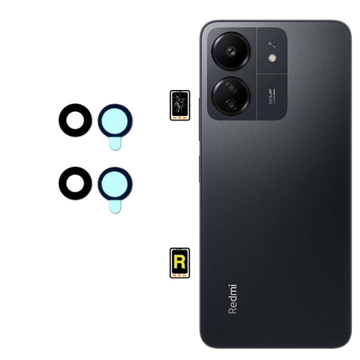 Cambiar Cristal Cámara Trasera Xiaomi Redmi 13C 5G