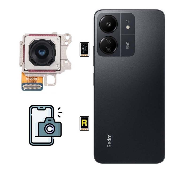 Cambiar Cámara Trasera Xiaomi Redmi 13C 5G
