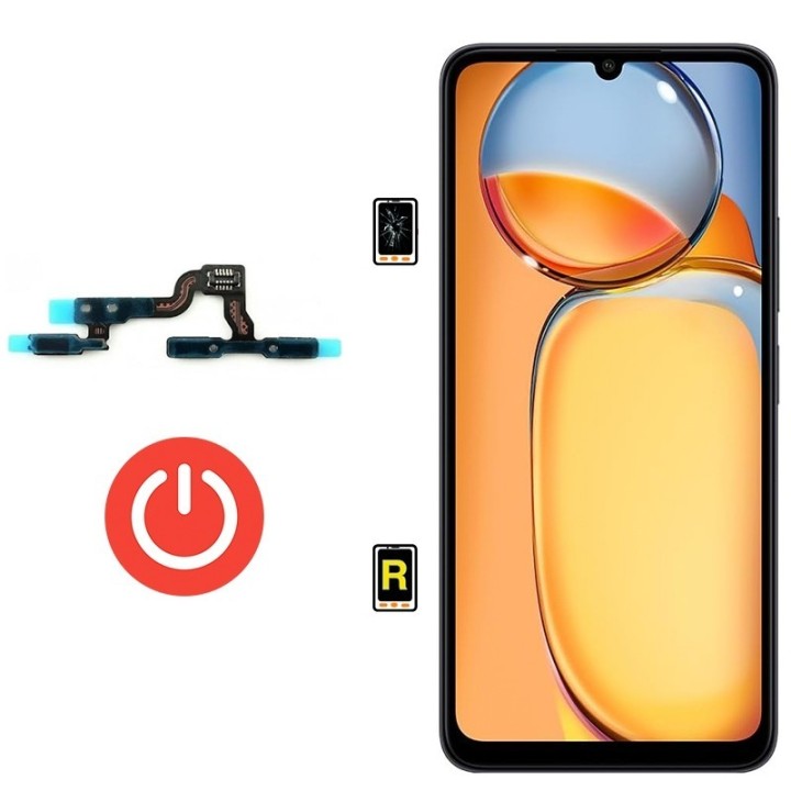 Cambiar Botón de Encendido Xiaomi Redmi 13C 5G