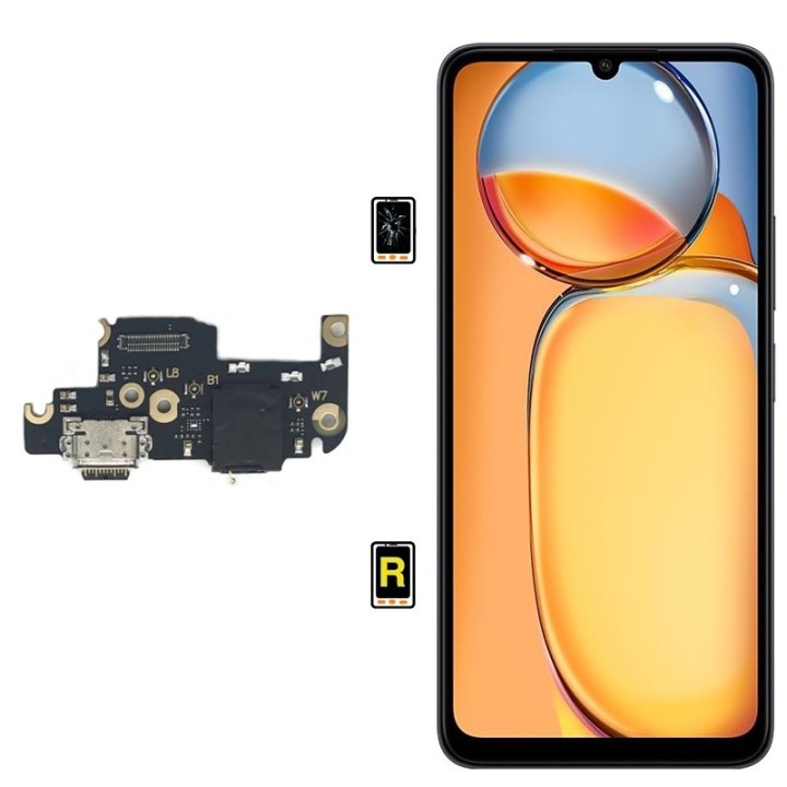 Cambiar Módulo de Carga Completa Xiaomi Redmi 13C 4G