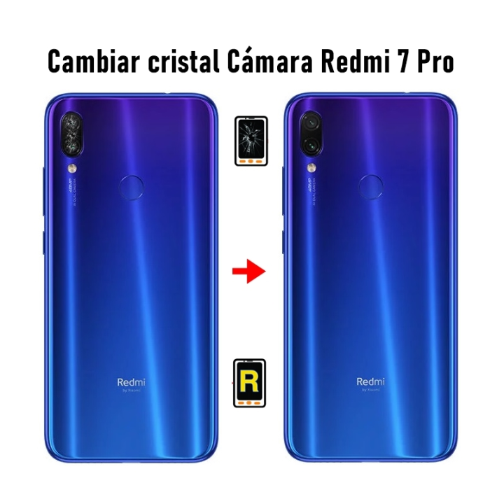 Cambiar Cristal De Cámara Redmi 7 Pro