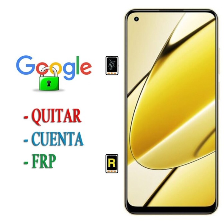 Eliminar Contraseña y Cuenta Google Realme 10 4G