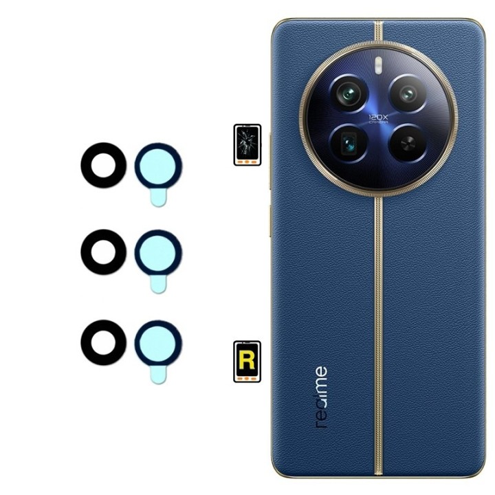 Cambiar Cristal Cámara Trasera Realme 12 Pro Plus 5G