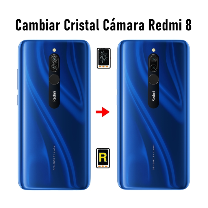 Cambiar Cristal Cámara Redmi 8 M1908C3IG