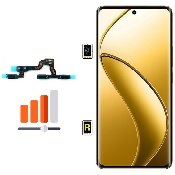Cambiar Botón de Volumen Realme 12 Pro 5G