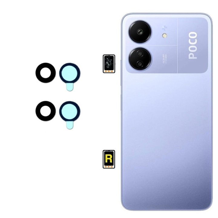 Cambiar Cristal Cámara Trasera Xiaomi Poco C65