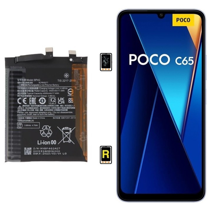 Cambiar Batería Xiaomi Poco C65