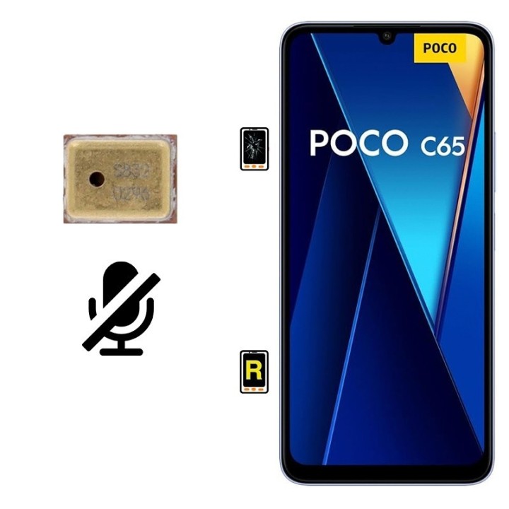 Cambiar Micrófono Xiaomi Poco C65