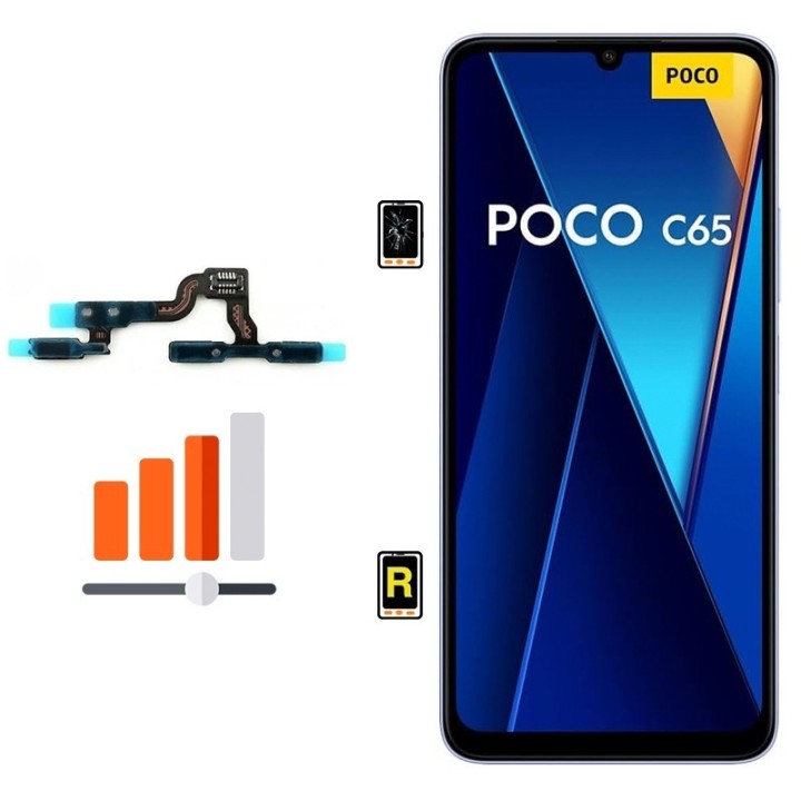 Cambiar Botón de Volumen Xiaomi Poco C65