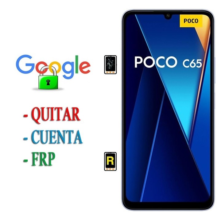 Eliminar Contraseña y Cuenta Google Xiaomi Poco C65