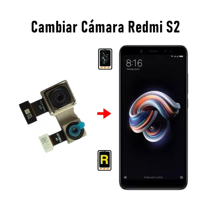 Cambiar Cámara Trasera Redmi S2