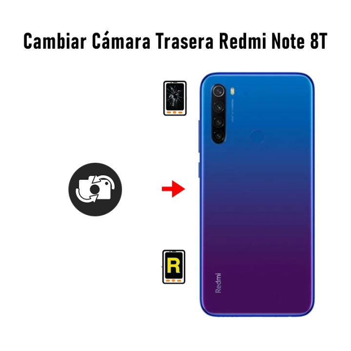Cambiar Cámara Trasera Redmi Note 8T