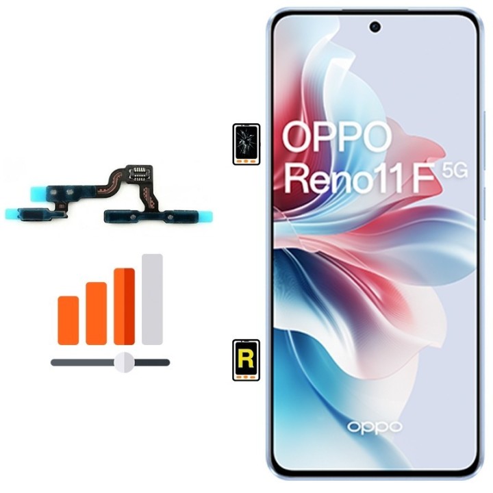 Cambiar Botón de Volumen Oppo Reno 11F 5G