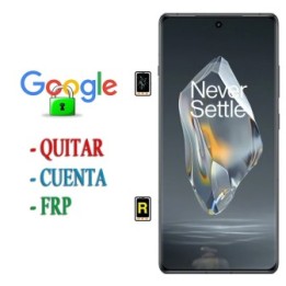 Eliminar Contraseña y Cuenta Google OnePlus 12R 5G