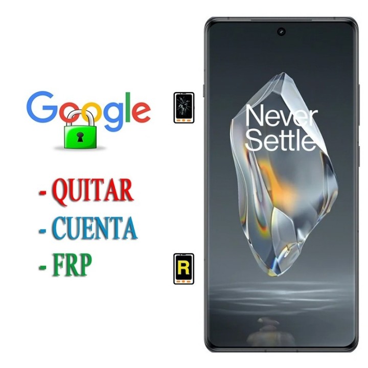 Eliminar Contraseña y Cuenta Google OnePlus 12R 5G