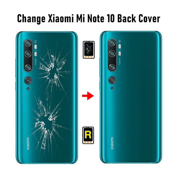 Cambiar Tapa Trasera Xiaomi Mi Note 10