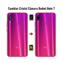 Cambiar Cristal Cámara Trasera Redmi Note 7