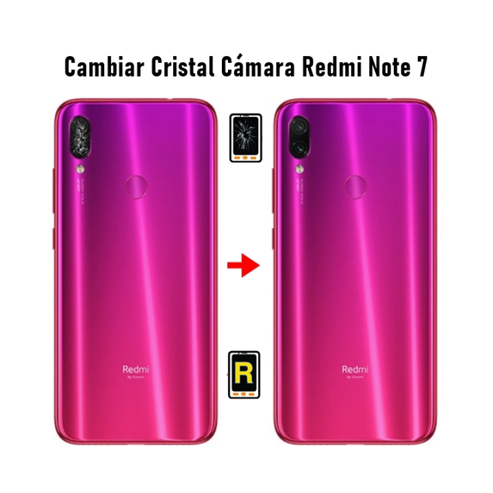 Cambiar Cristal Cámara Trasera Redmi Note 7