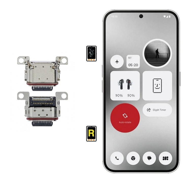 Cambiar Conector de Carga Nothing Phone 2A en Madrid