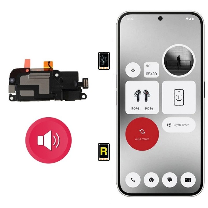 Cambiar Altavoz de Música Nothing Phone 2A en Madrid